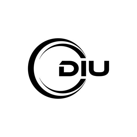 DIU Letter Logo Design, Inspiration for a Unique Identity. Modern ...