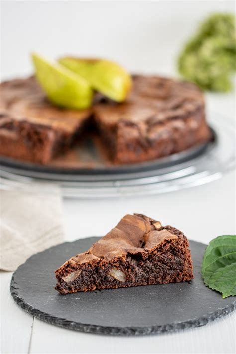 Saftigster Schoko Birnen Kuchen Aller Zeiten Baking Barbarine