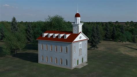 Kirtland Ohio Temple – 3D Latter-day Temples