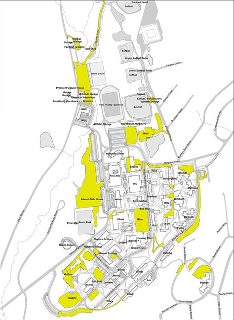 SUNY Cortland Campus Map