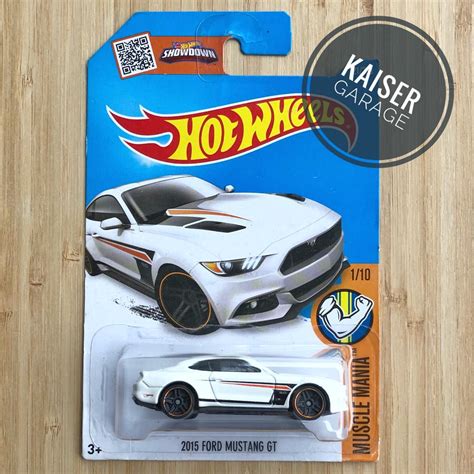 Hot Wheels 2015 Ford Mustang GT Muscle Mania Hobbies Toys Toys Games On Carousell