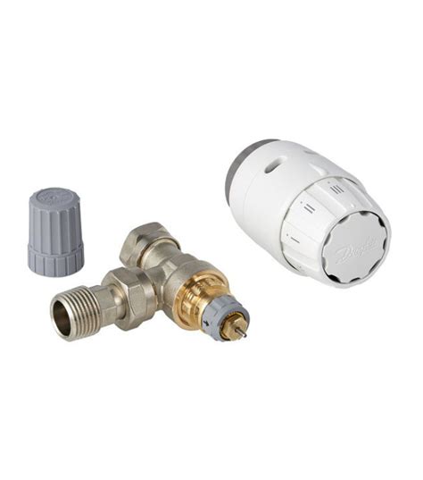 Danfoss Ras C2 Angled Thermostatic Radiator Valve 15mm