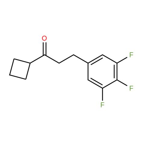 898778 74 0 Cyclobutyl 2 3 4 5 Trifluorophenyl Ethyl Ketone Ambeed