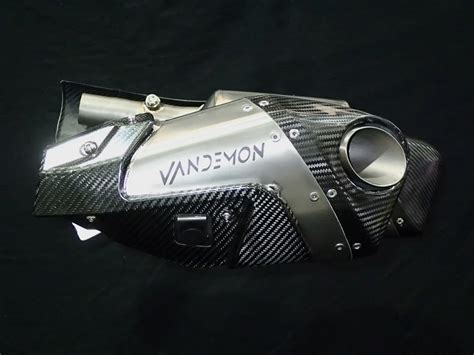 Triumph Rocket 3 R GT Vandemon Stealth E Valve Slip On Titanium 20 24