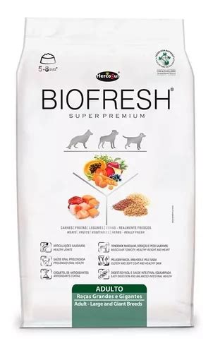 Biofresh Super Premium Adulto Raza Grande Gigante Kg Cuotas Sin Inter S