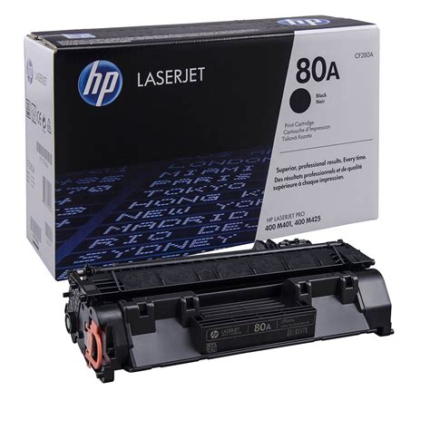 Картридж HP CF280A, № 80a черный для принтера HP оригинальный, цена ...