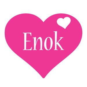 Enok Logo | Name Logo Generator - I Love, Love Heart, Boots, Friday ...