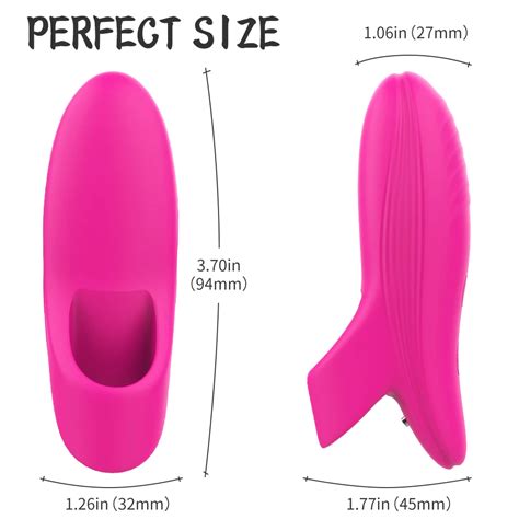 S Hande Rechargeable Gspot Mini Finger Sleeve Vibrator Sex Toy Magic