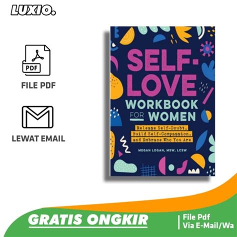 Jual Self Love Workbook For Women Release Self Doubt Bulid Self