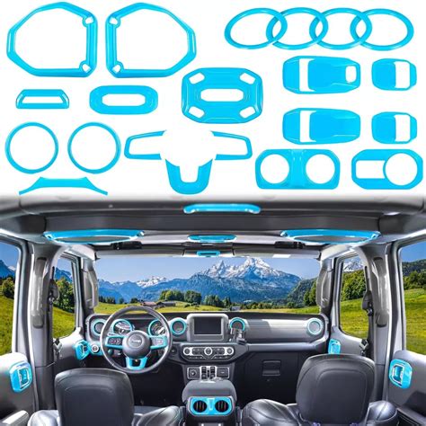 Jeep Wrangler Interior Trim Kit Teal Cabinets Matttroy