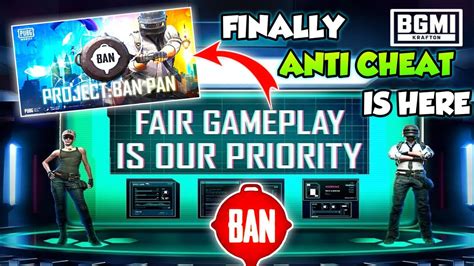 Bgmi New Anti Cheats System Ban Pan Bgmi Ban Pan Security Update No