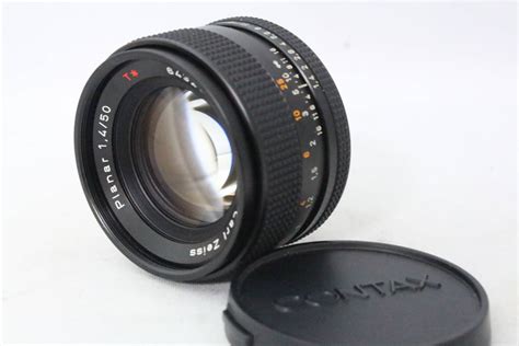 中古極上品CONTAX コンタックス Carl Zeiss Planar 50mm F1 4 T AEJ1225の落札情報詳細