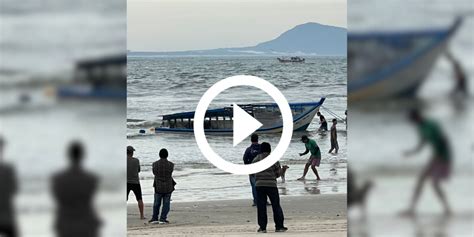 V Deo Veja Como Ficou Embarca O Que Afundou Toneladas De Tainha