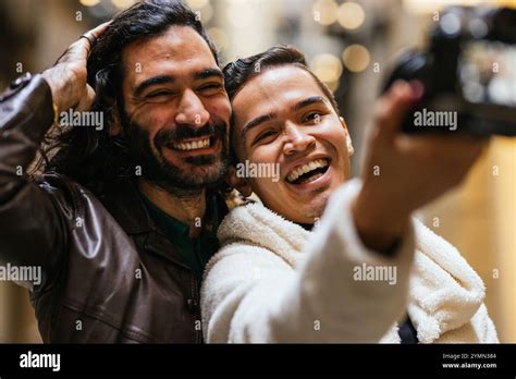 lgbtq couple  fun   res stock photography  images alamy