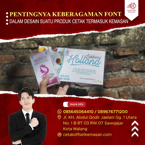 Keberagaman Font Dalam Desain Kemasan Membangun Identitas Yang Kuat