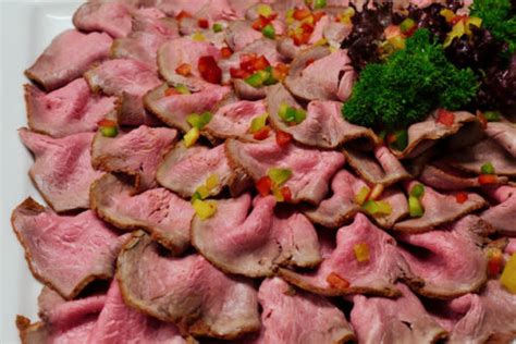 Roastbeef Rosa Gebraten Onlineshop Fleischerei Borghs