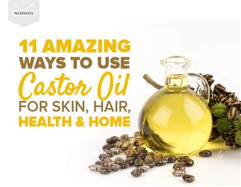 11 Amazing Ways To Use Castor Oil For Your Skin Hair And Home Castor Oil For Skin Castor Oil