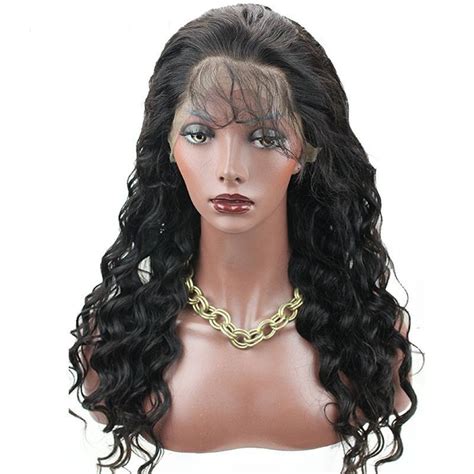 360 Lace Wigs 180 Density 360 Circular Lace Human Hair Wigs Full Lace Wigs Loose Wave