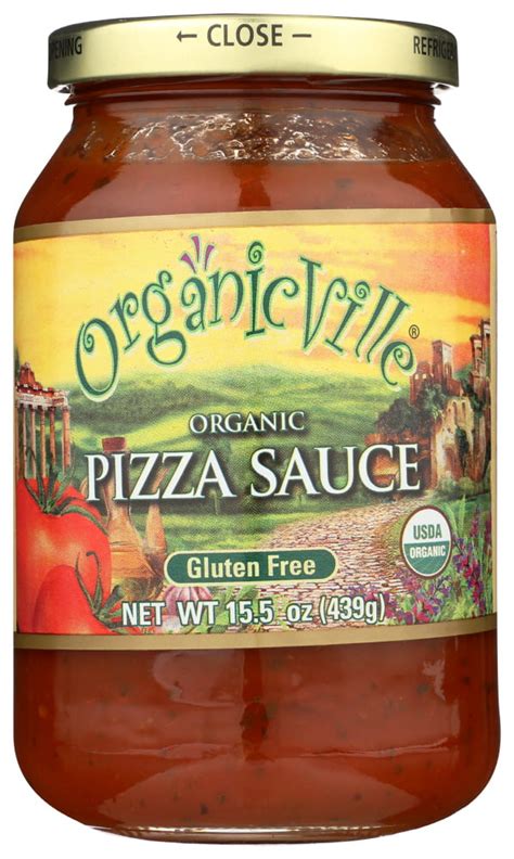 Organic Ville Organic Pizza Sauce Fl Oz Walmart