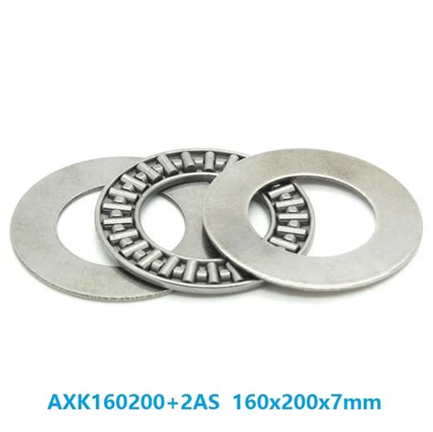 2pcs Lot AXK160200 2AS Plane Thrust Need Roller Bearing 160x200x7mm