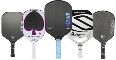 The Top Five Power Paddles In Pickleball Updated