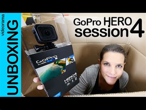 GoPro Hero 4 Session unboxing en español YouTube