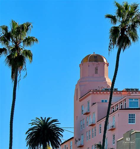 The Pink Lady La Valencia La Jolla Photograph by Russ Harris - Fine Art ...