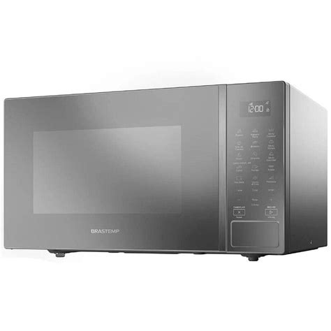 Microondas Brastemp Classica Aesthetic Bms45 Bms45cr Cinza 32l 220v Extra