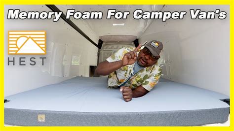 Hest Made A Mattress Specifically For Van Life Dually Custom S Youtube