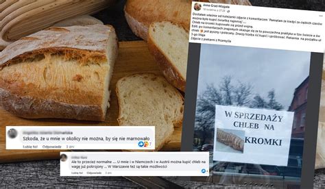 Sprzedaż chleba na kromki w Przemyślu budzi pewne kontrowersje ale też