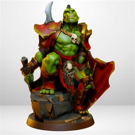 Hot Goblin ボーンブレイカーオークA ミニチュア ホットゴブリン 蛮族 戦士
