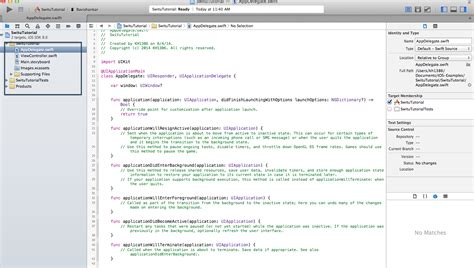 Ios Swift Tutorial Swift Programming Basics