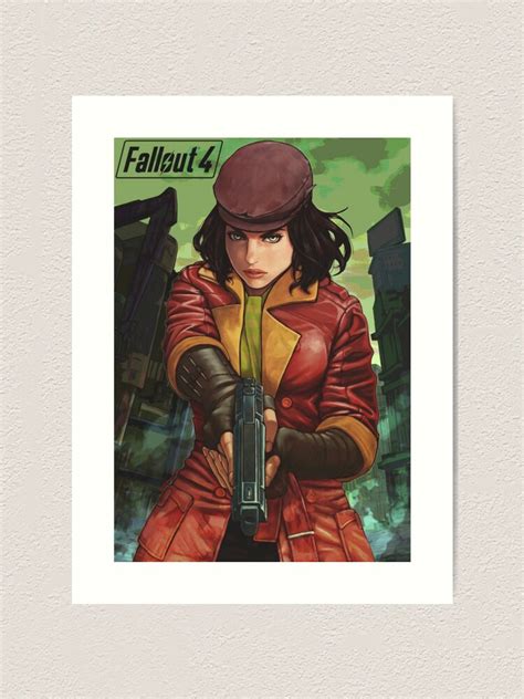 Piper Wright Fallout Pinup Girl Art Art Print For Sale By