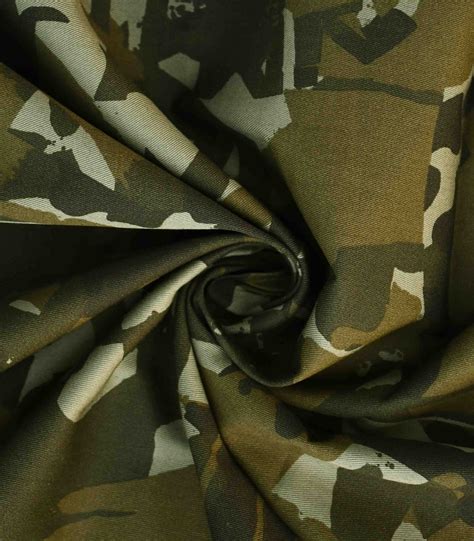 Cotton Camouflage Print Woven Fabric FC 680 Dinesh Exports