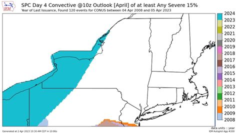 Vortix On Twitter A Day 4 15 Risk Exist For The Great Lakes Region Severe Storms Are