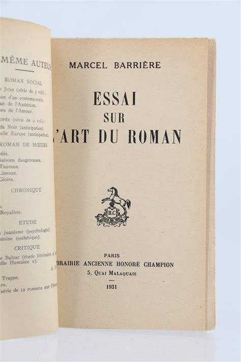 L Art Du Roman 10