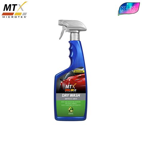 Ready Stock Microtex Dry Wash Ml Waterless Wash Mtx Car Care