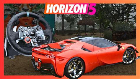 Dirigindo A Ferrari Sf90 Stradale No Forza Horizon 5 Volante Logitech