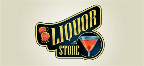 Free Liquor Store Logo Design Mockup in PSD - DesignHooks