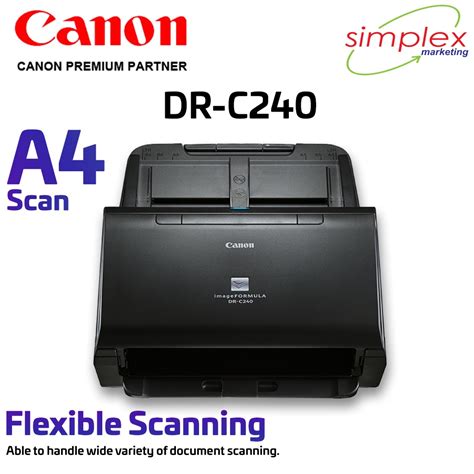 Canon Imageformula Dr C240 Document Scanners Shopee Malaysia