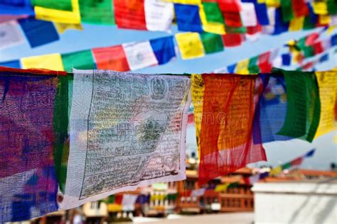 Prayer Flags In Buddhism Stock Image Image Of Culture