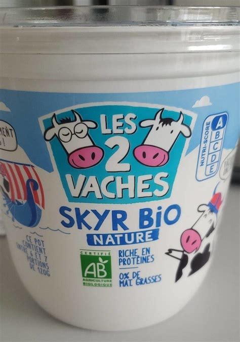 Skyr Bio Nature Les 2 Vaches