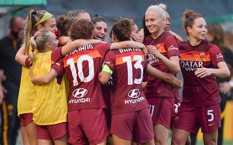 AS Roma Femminile Campione Della Coppa Italia 2020 2021