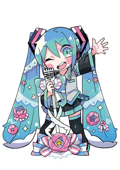 Hatsune Miku Vocaloid Drawn By Teradatera Danbooru