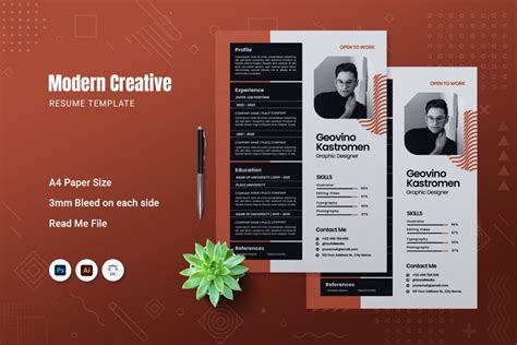 Modern Creative Resume (3043801)