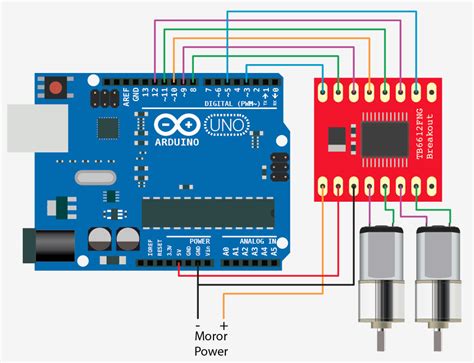 Tb6612fng Dual Motor Driver