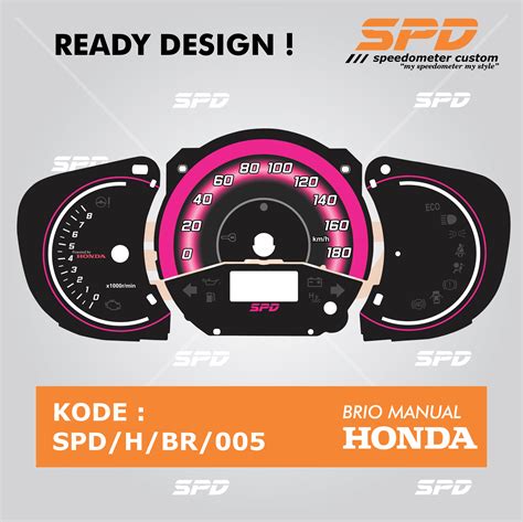 HONDA BRIO OLD MANUAL PANEL SPEEDOMETER CUSTOM SPD Speedometer