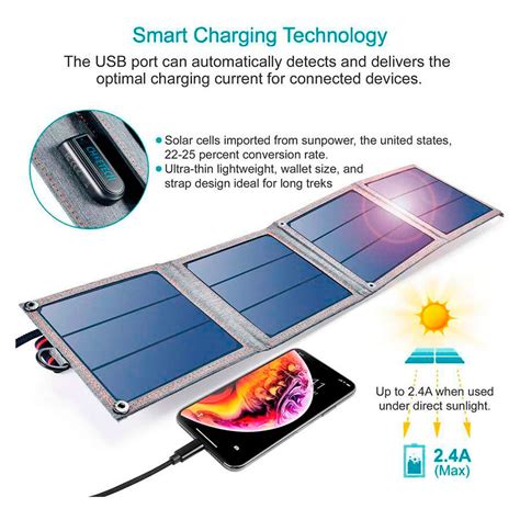 Choetech Solcelle Oplader W Xusb A Dkk