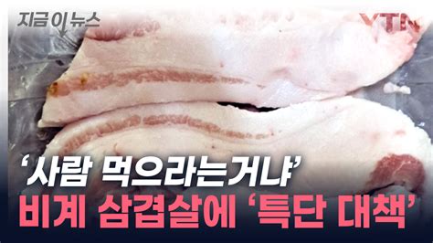 지금이뉴스 삼겹살 샀는데 비계가이제 부메랑 맞는다 Ytn