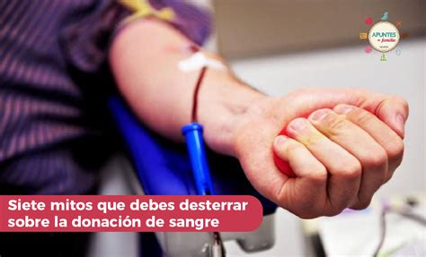 Siete mitos que debes desterrar sobre la donación de sangre Revista